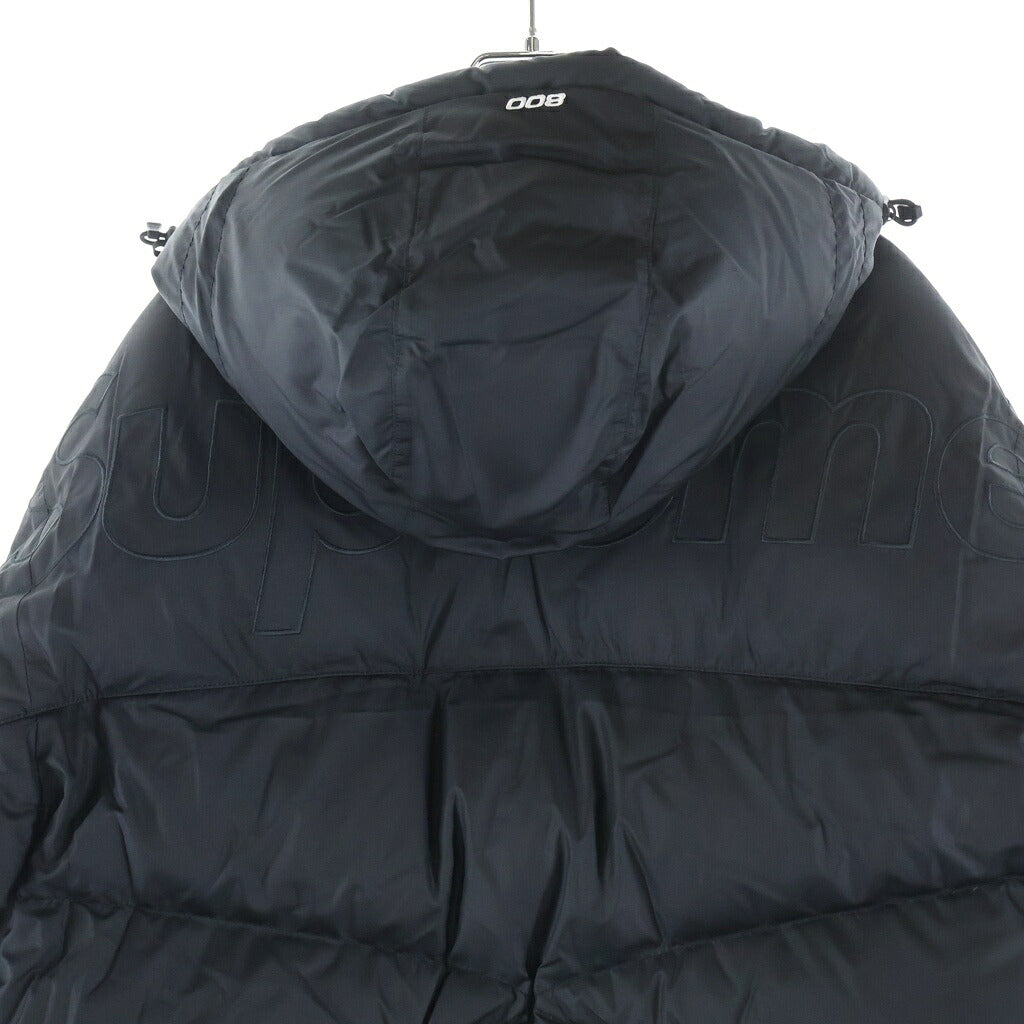 SUPREME(シュプリーム) 22AW 800-Fill Half Zip Hooded Pullover 800フィル ハーフジップアップ フーデッド プルオーバー ダウン ブラック
