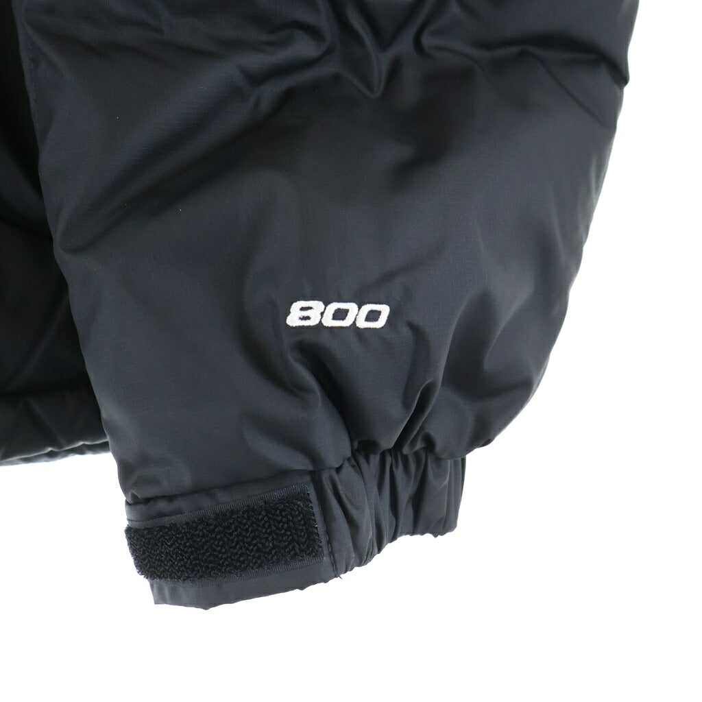 SUPREME(シュプリーム) 22AW 800-Fill Half Zip Hooded Pullover 800フィル ハーフジップアップ フーデッド プルオーバー ダウン ブラック