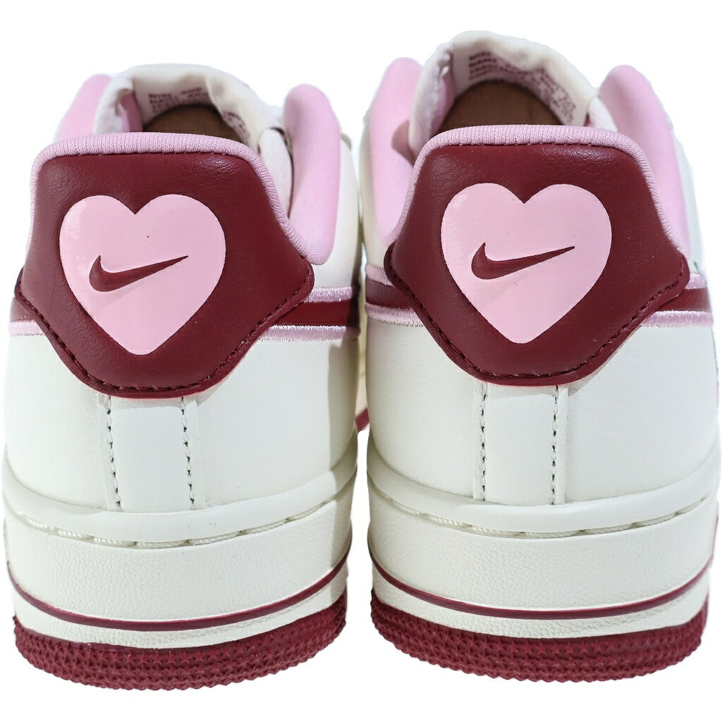 NIKE(ナイキ) WMNS AIR FORCE 1 LOW Valentine's Day ウィメンズ エアフォース1 ロー バレンタインズデイ ローカットスニーカー ホワイト/バーガンディ US5/22cm FD4616-161 レディース