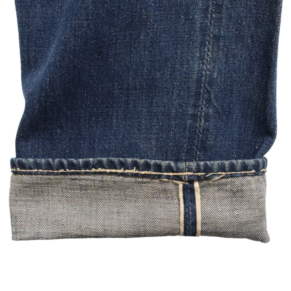 Levi's(リーバイス) 40s VINTAGE S501XX 大戦モデル ホワイトヘリンボーンスレキ WW2 革パッチ 片面タブ ドーナッツボタン デニムパンツ インディゴ