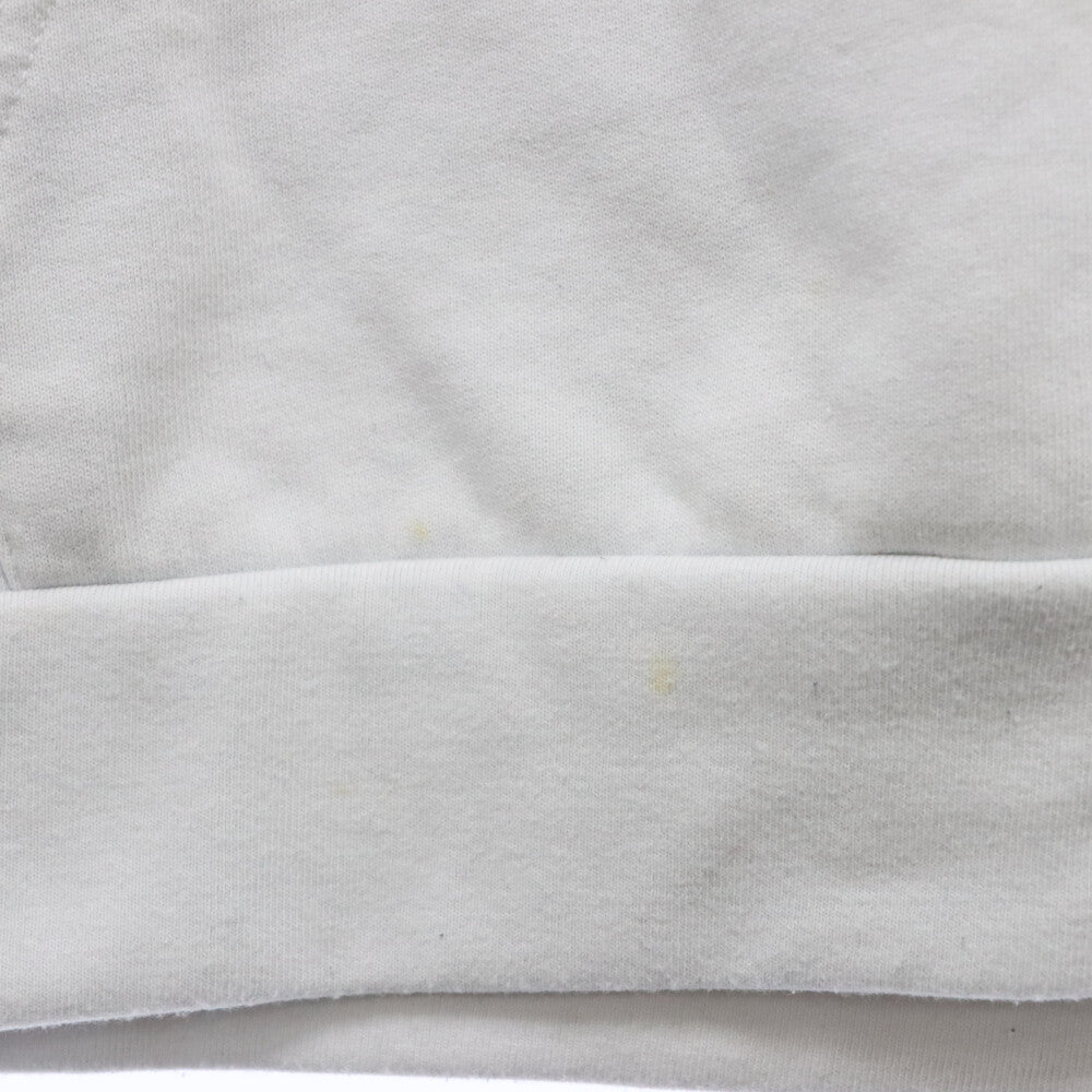 Paris Saint Germain(パリ・サンジェルマン) プルオーバーパーカーフロントロゴ ホワイト 19-070-350-0005-3-0