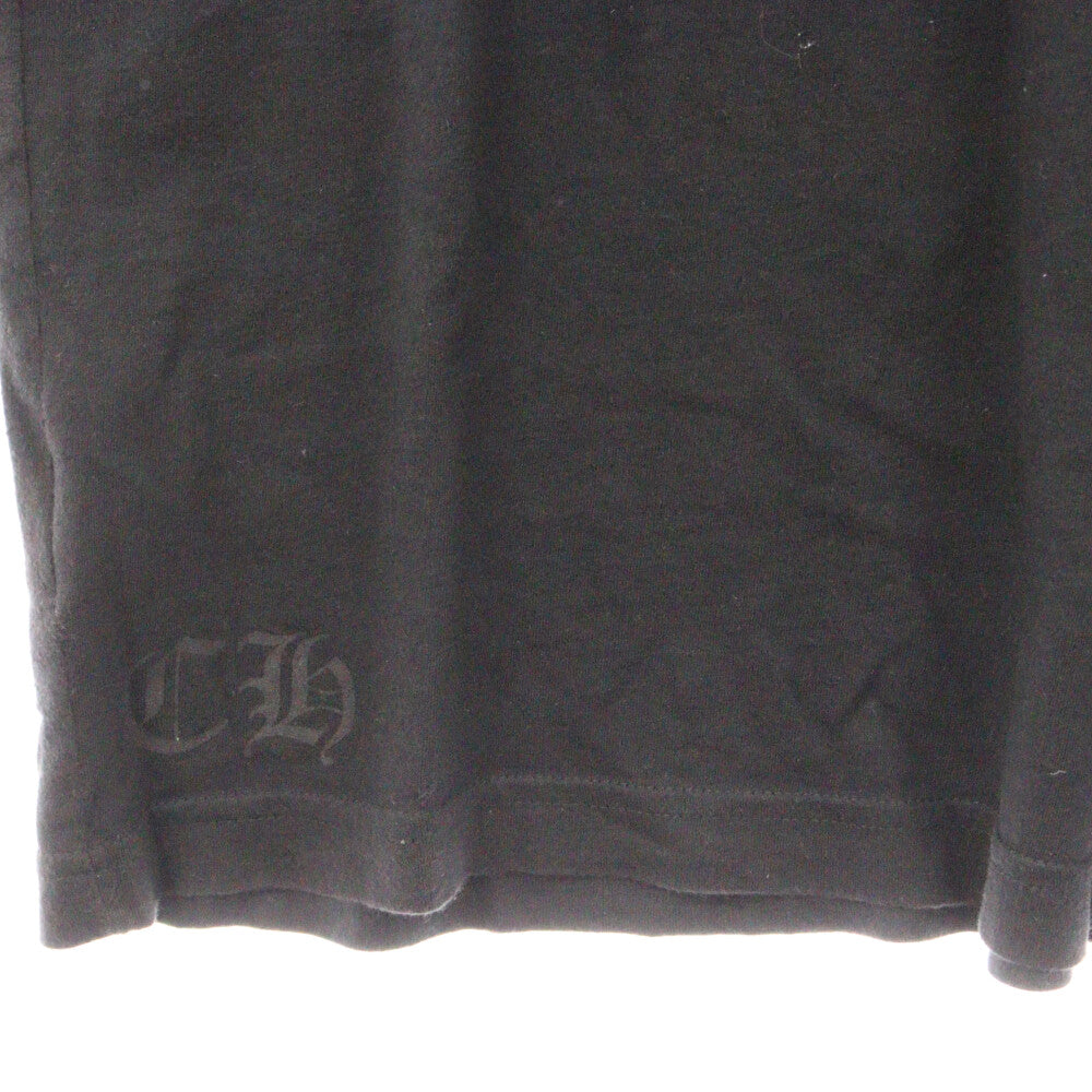 CHROME HEARTS(クロムハーツ) Multicolor Back Horseshoe Tee クロムハーツ マルチカラーバックホースシューTシャツ 半袖カットソー ポケT バックプリント ブラック