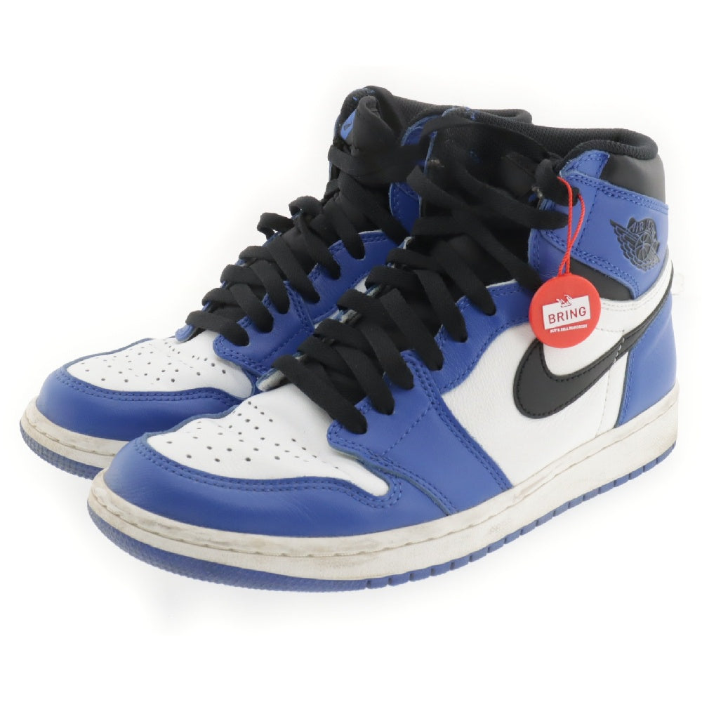 NIKE(ナイキ) AIR JORDAN 1 RETRO HIGH OG GAME ROYAL 555088-403 エアジョーダン1 ゲームロイヤル ハイカットスニーカー ブルー/ホワイト/ブラック US8.5/26.5cm