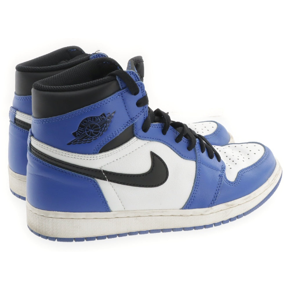 NIKE(ナイキ) AIR JORDAN 1 RETRO HIGH OG GAME ROYAL 555088-403 エアジョーダン1 ゲームロイヤル ハイカットスニーカー ブルー/ホワイト/ブラック US8.5/26.5cm