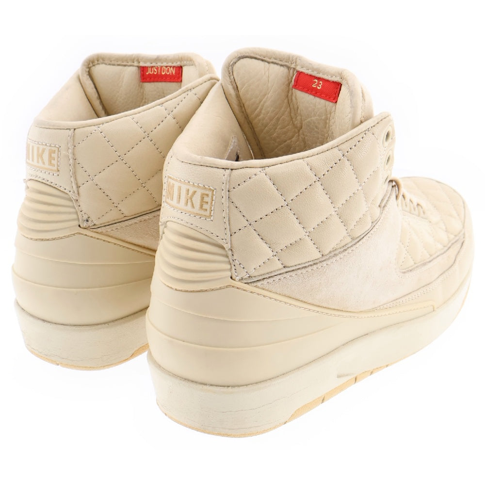 NIKE(ナイキ) AIR JORDAN 2 RETRO JUST DON DON C BEACH 834825-250 エアジョーダン2レトロ ジャストドン ビーチ スニーカー ベージュ US8/26cm