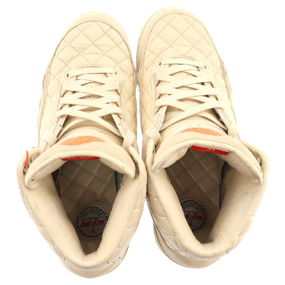 NIKE(ナイキ) AIR JORDAN 2 RETRO JUST DON DON C BEACH 834825-250 エアジョーダン2レトロ ジャストドン ビーチ スニーカー ベージュ US8/26cm