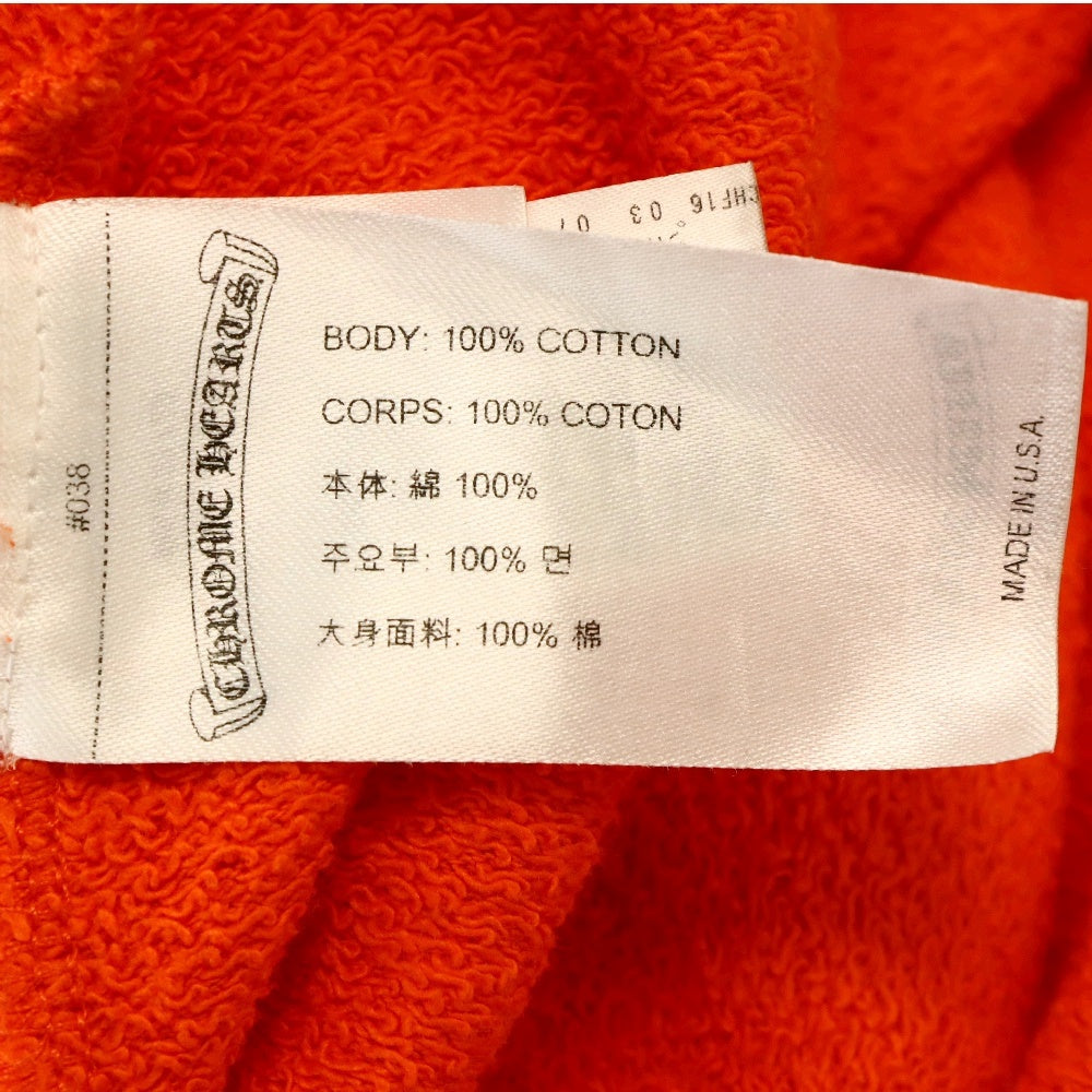 CHROME HEARTS(クロムハーツ) ×MATTY BOY SHORTS マッティボーイ ロゴプリント スウェットショーツ カーゴハーフパンツ レッド ※海外ギャランティ付き