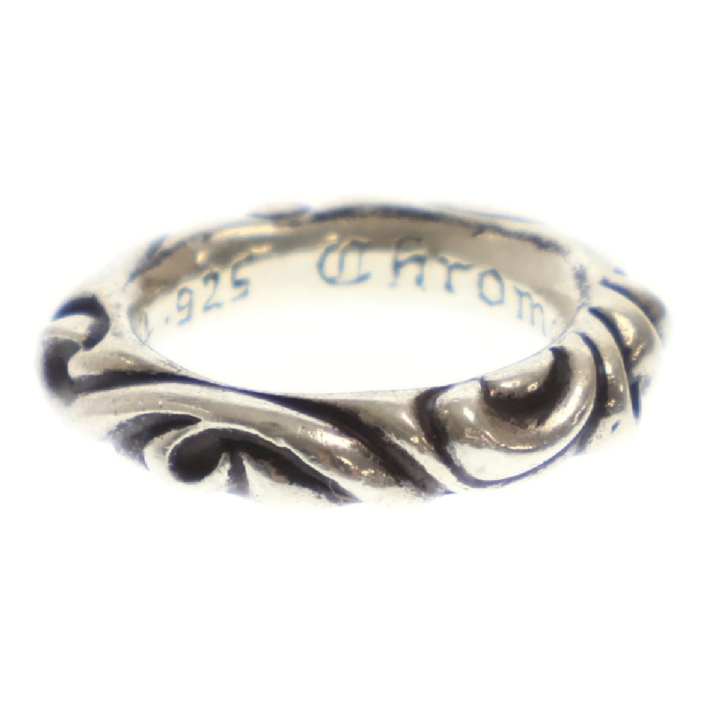 CHROME HEARTS(クロムハーツ) SCRL BAND スクロールバンドリング シルバー 8号