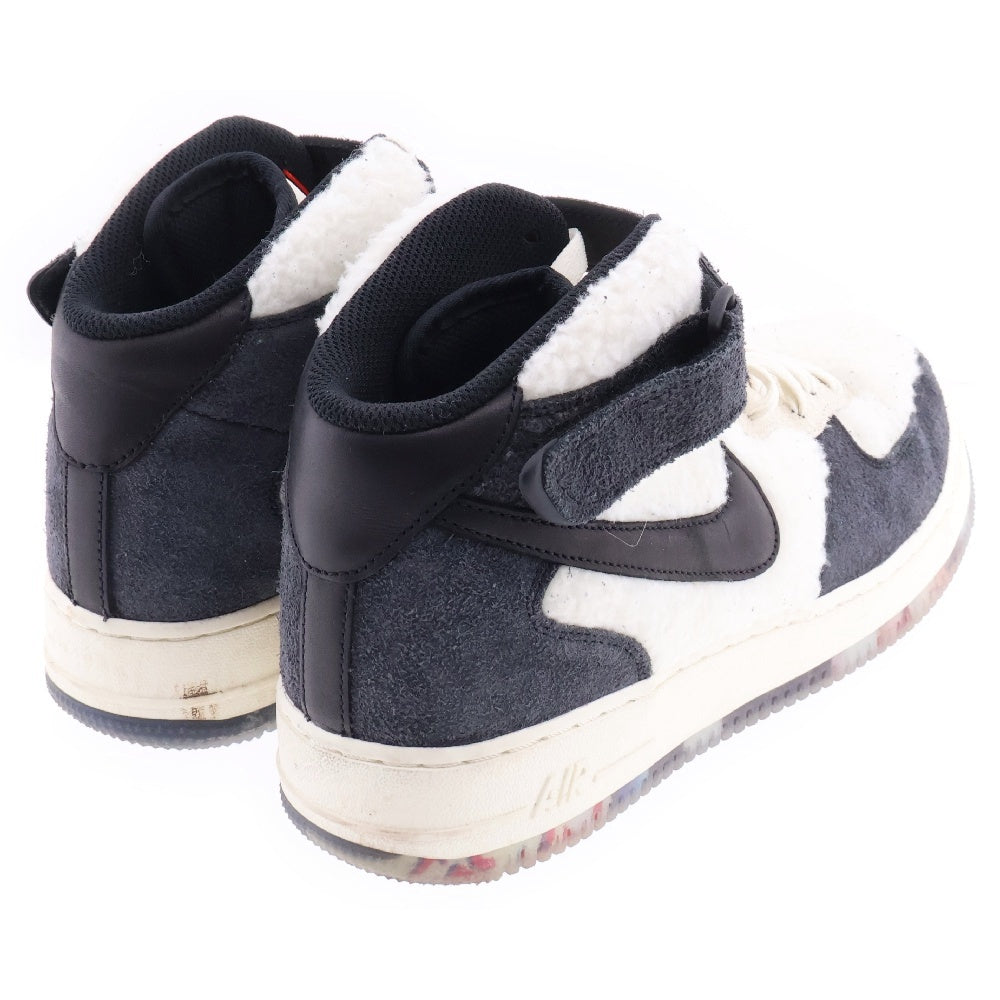 NIKE(ナイキ) AIR FORCE 1 MID 07 PREMIUM DO2123-113 エアフォース1 プレミアム ココナッツ ミドルカットスニーカー シューズ ホワイト/グレー US10/28cm