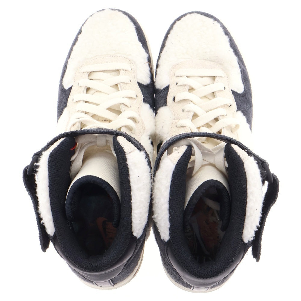 NIKE(ナイキ) AIR FORCE 1 MID 07 PREMIUM DO2123-113 エアフォース1 プレミアム ココナッツ ミドルカットスニーカー シューズ ホワイト/グレー US10/28cm