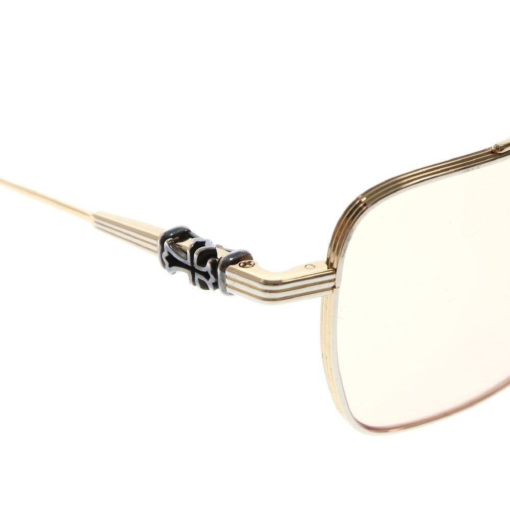 CHROME HEARTS(クロムハーツ) MAGNUM 2 マグナム2 ゴールドフレーム クリアカラーサングラス ゴールド 56□19-147