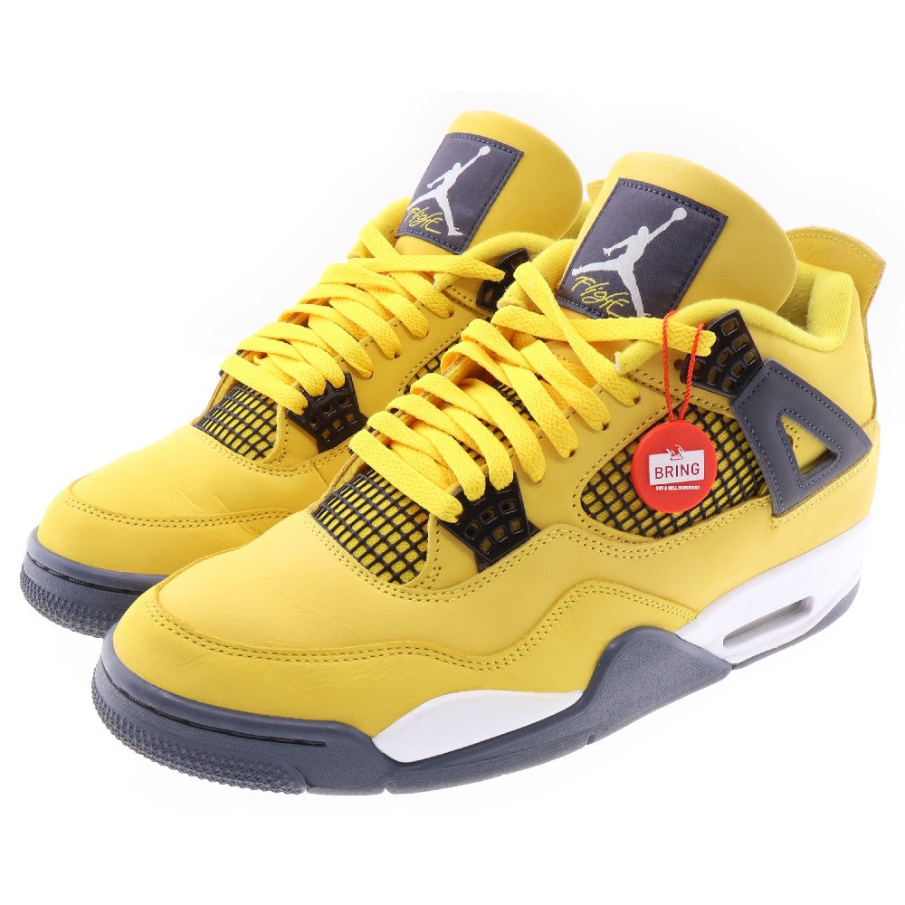 NIKE(ナイキ) AIR JORDAN 4 RETRO TOUR YELLOW CT8527-700 エアジョーダン レトロ ハイカットスニーカー シューズ ツアーイエロー US11/29cm