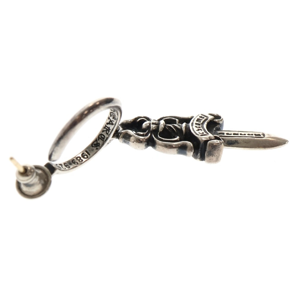CHROME HEARTS(クロムハーツ) No5 DAGGER #5 ダガーフープ ピアス シルバー