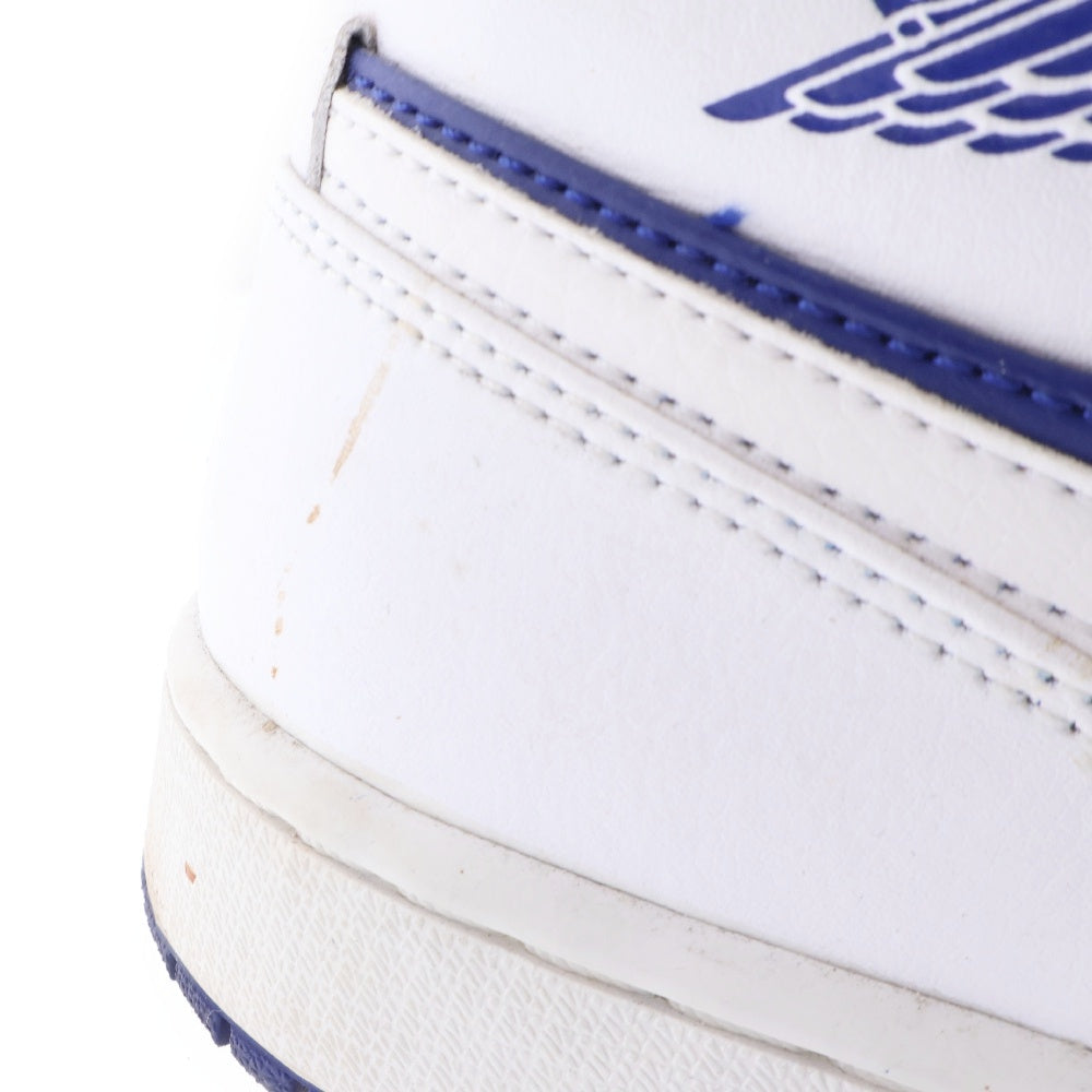 NIKE(ナイキ) AIR JORDAN 1 MID WHITE NAVY YELLOW エアジョーダン1 ミッドカットスニーカー マルチカラー US9/27cm 554724-131