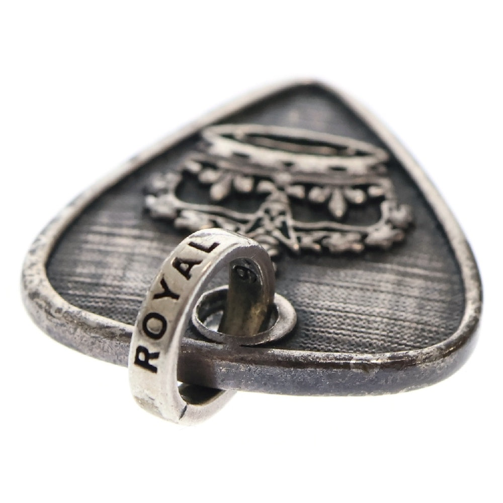 ROYAL ORDER(ロイヤルオーダー) GUITAR PICK w BORDER SP40-A ギターピックモチーフネックレス ペンダントトップ