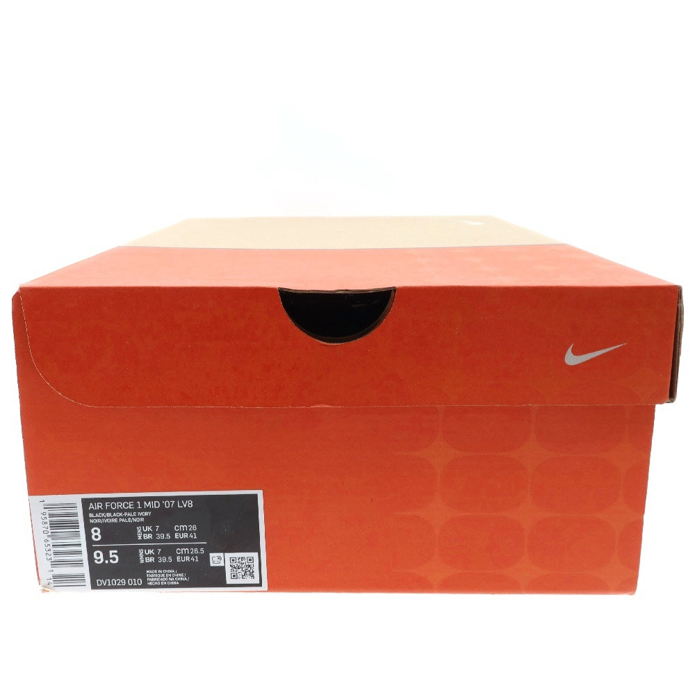 NIKE(ナイキ) AIR FORCE 1 MID LX OUR FORCE 1 エアフォース1 ミッド LX アワー フォース1 ミッドカットスニーカー ブラック US8/26cm DV1029-010