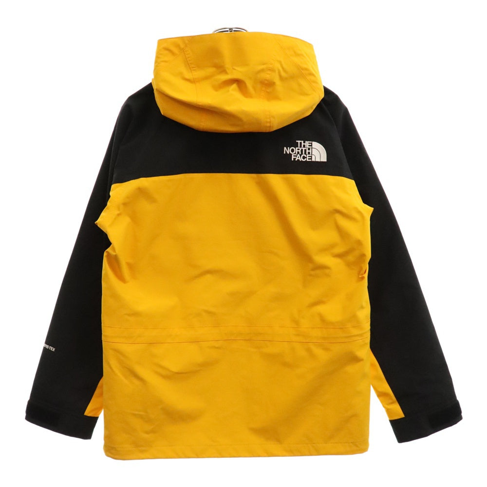 THE NORTH FACE(ザノースフェイス) GORE-TEX MOUNTAIN LIGHT JACKET ゴアテックス ジップアップ マウンテンライトパーカー ナイロンジャケット イエロー NP11834