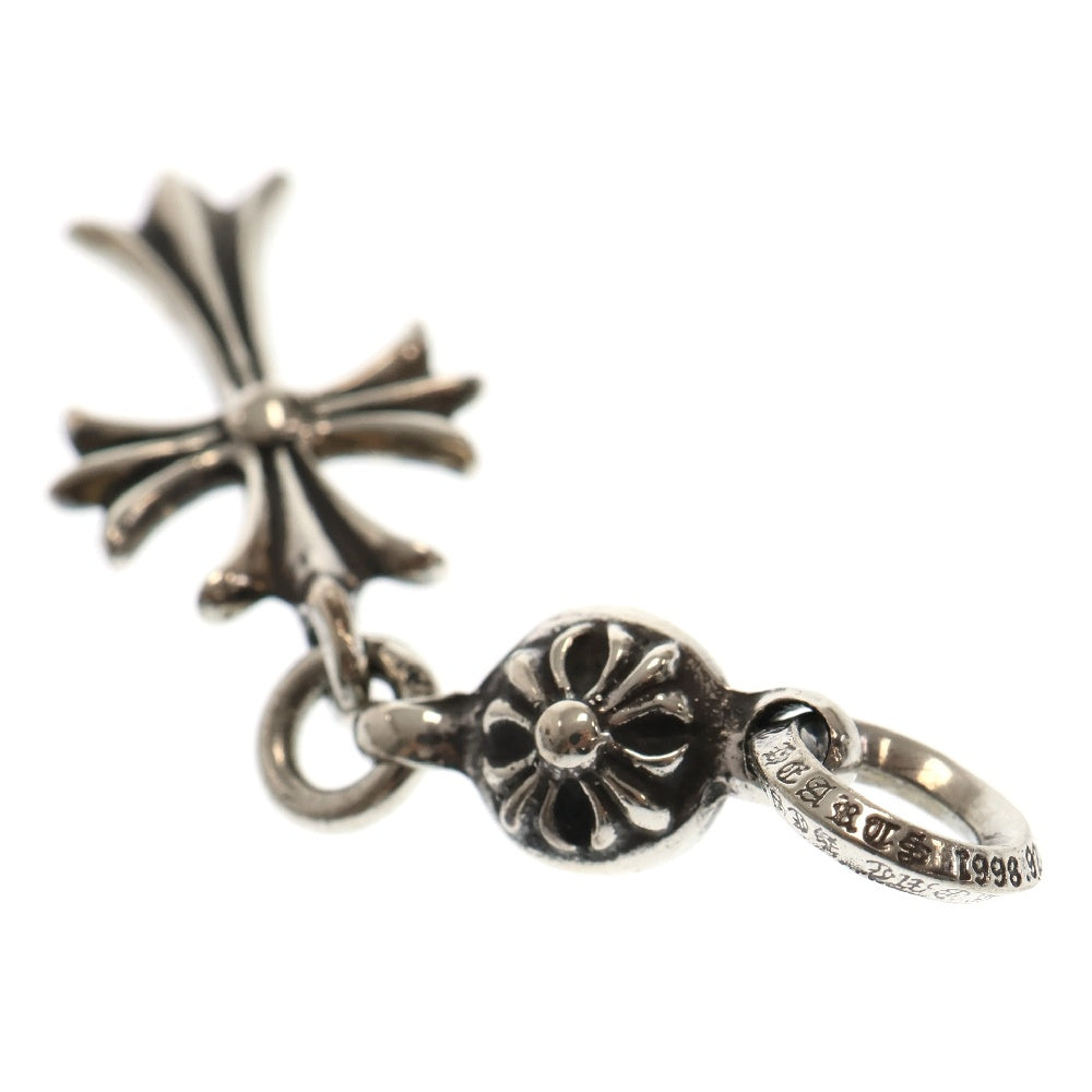 CHROME HEARTS(クロムハーツ) 1B TNY CH CRS 1ボールタイニーCHクロス チャーム シルバーネックレストップ シルバー
