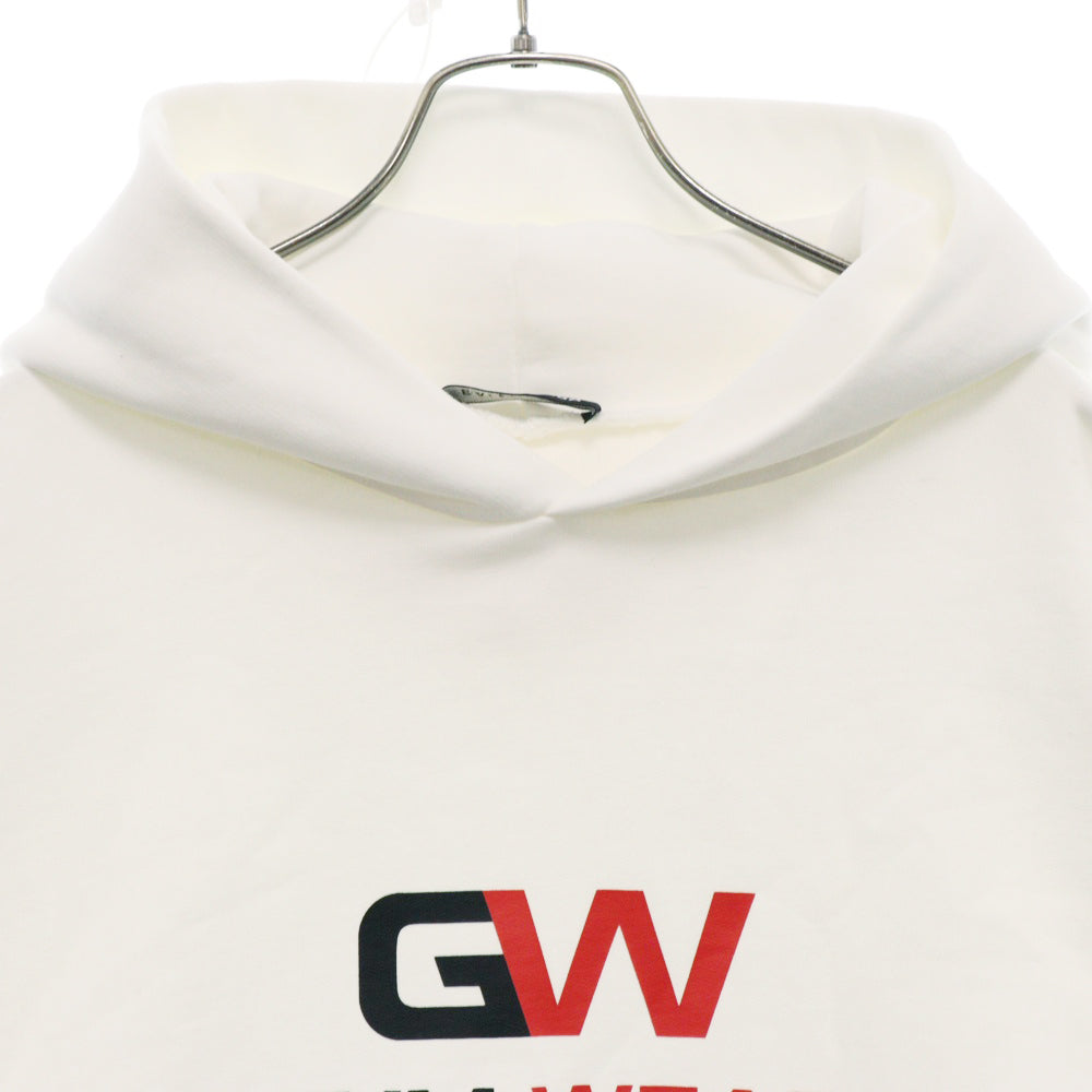 BALENCIAGA(バレンシアガ) 20AW GYM WEAR プルオーバーパーカー ホワイト 620973 TIVD4
