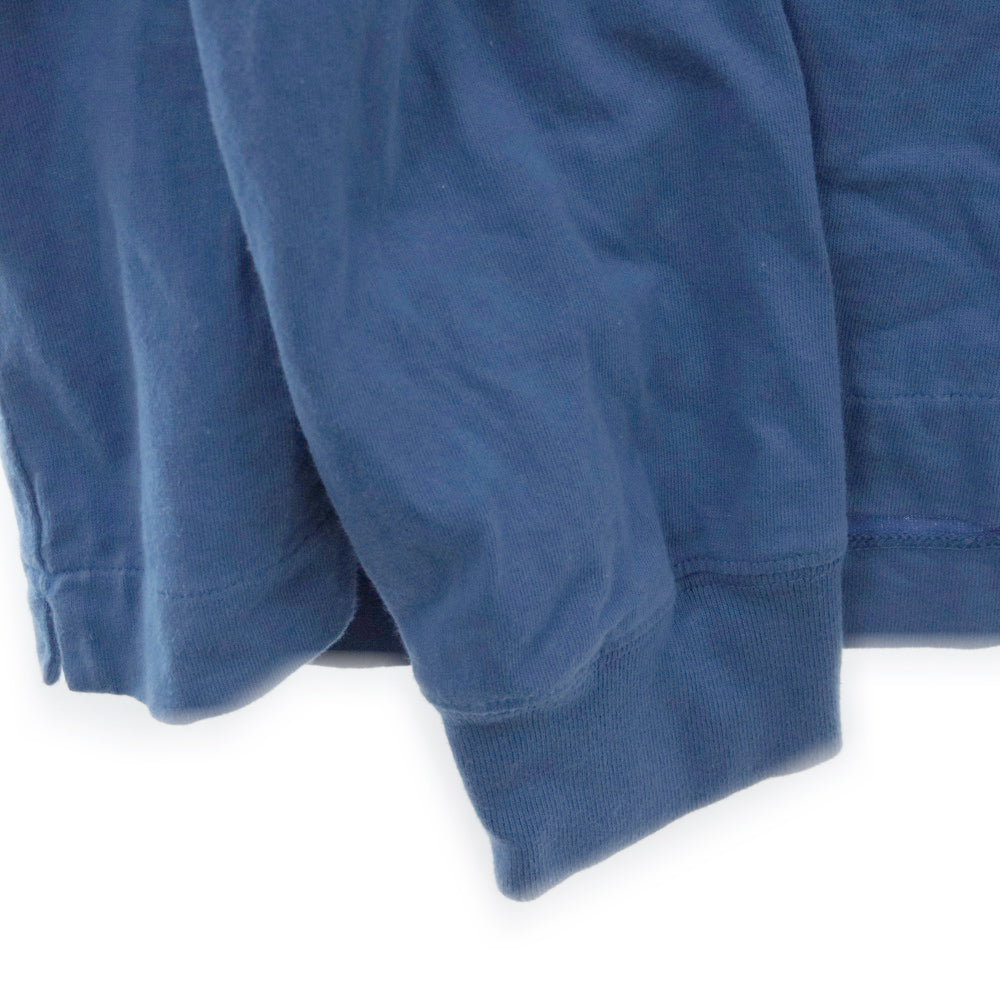 OFF-WHITE(オフホワイト) Emotionally Available Long sleeve バックアロープリント 長袖Tシャツ ブルー OMAB064F22JER010