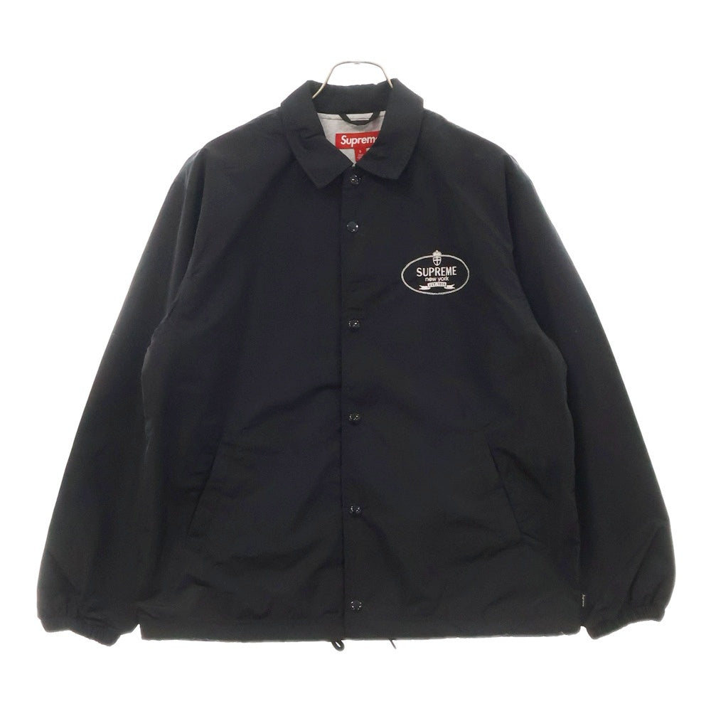 SUPREME(シュプリーム) 24AW Crest Coahes Jakcket クレスト コーチジャケット ブラック