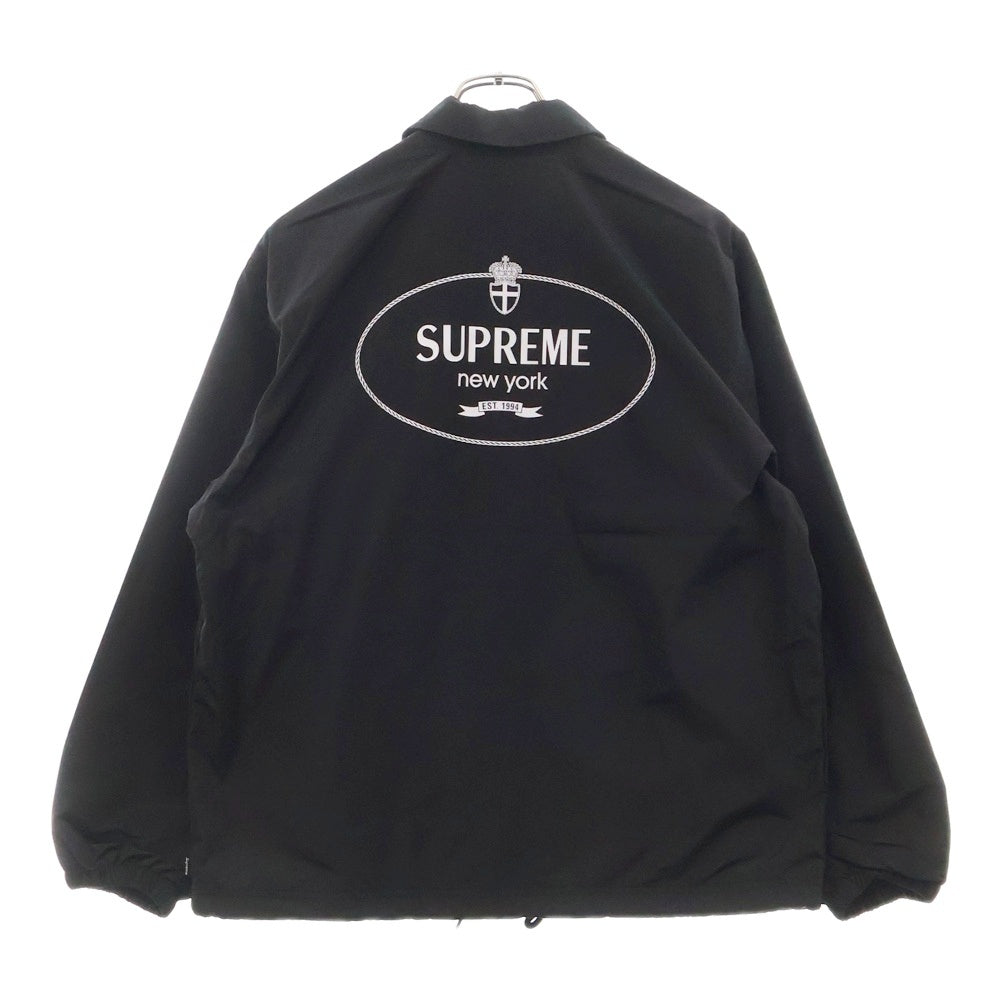 SUPREME(シュプリーム) 24AW Crest Coahes Jakcket クレスト コーチジャケット ブラック