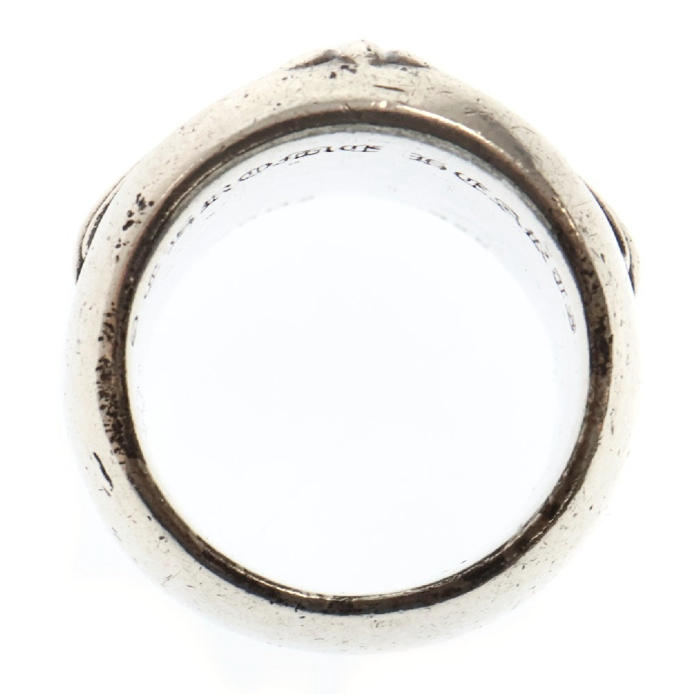 CHROME HEARTS(クロムハーツ) CLASSIC OVAL クラシックオーバルクロス リング シルバー BCA340