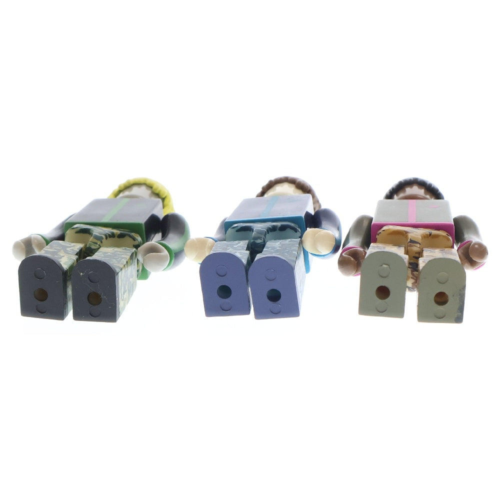MEDICOM TOY(メディコムトイ) ×STUSSY KUBRICK Peace And Prosperity BABY RAGAMUFFIN ベイビーラガファフィン 3体セット フィギュア マルチカラー