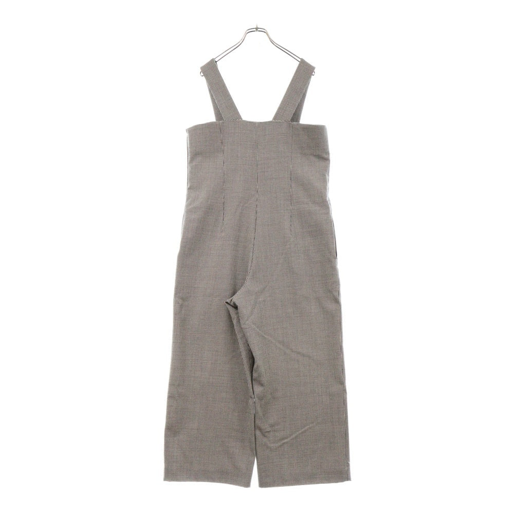 COMME des GARCONS COMME des GARCONS(コムデギャルソンコムデギャルソン) ハウンドトゥース オーバーオール サロペット ブラック/ホワイト レディース RI-U003