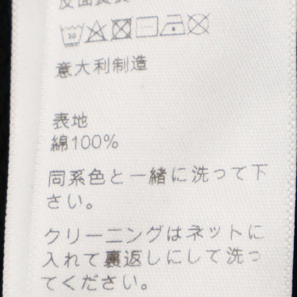 CELINE(セリーヌ) 23SS DYSFUNCTIONAL レナータ ピーターセン コットンフリースフーディーパーカー ブラック 2Y14B670Q
