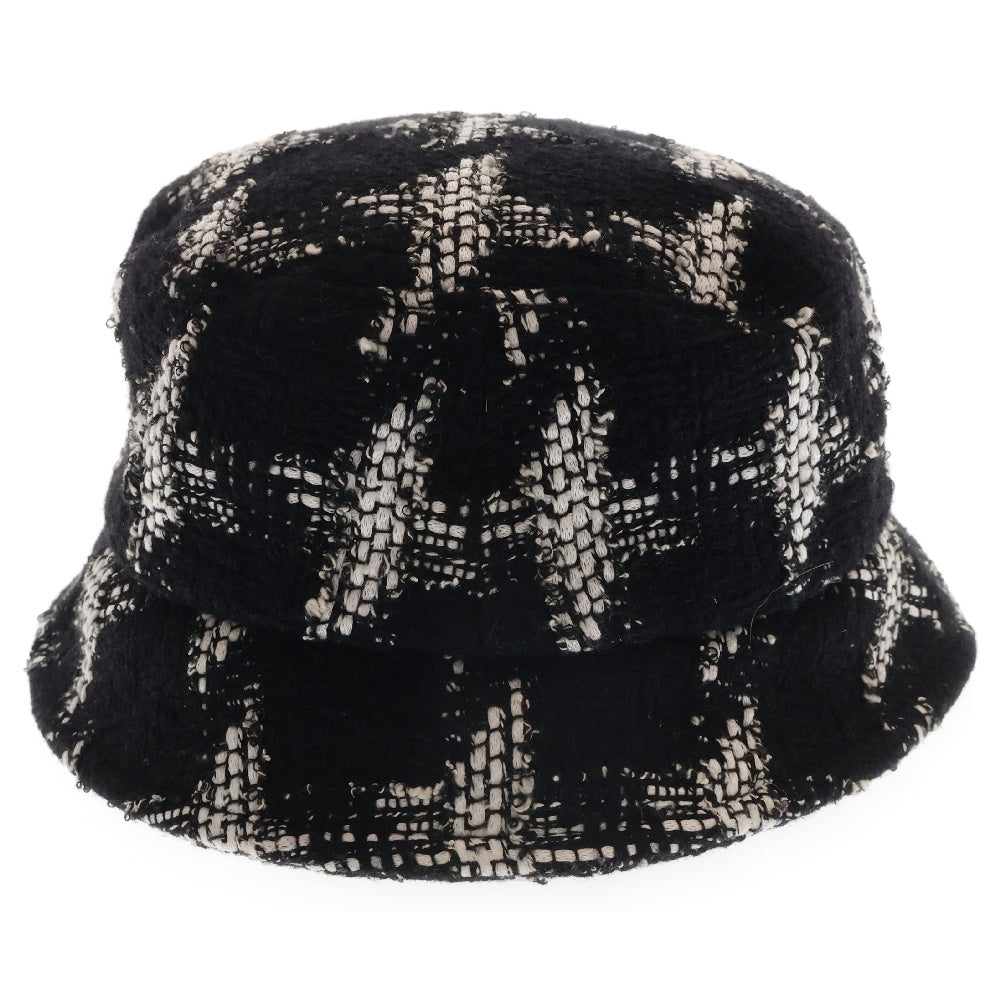 CHANEL(シャネル) Tweed Bucket Hat ツイード クローシュ バケットハット 帽子 ブラック