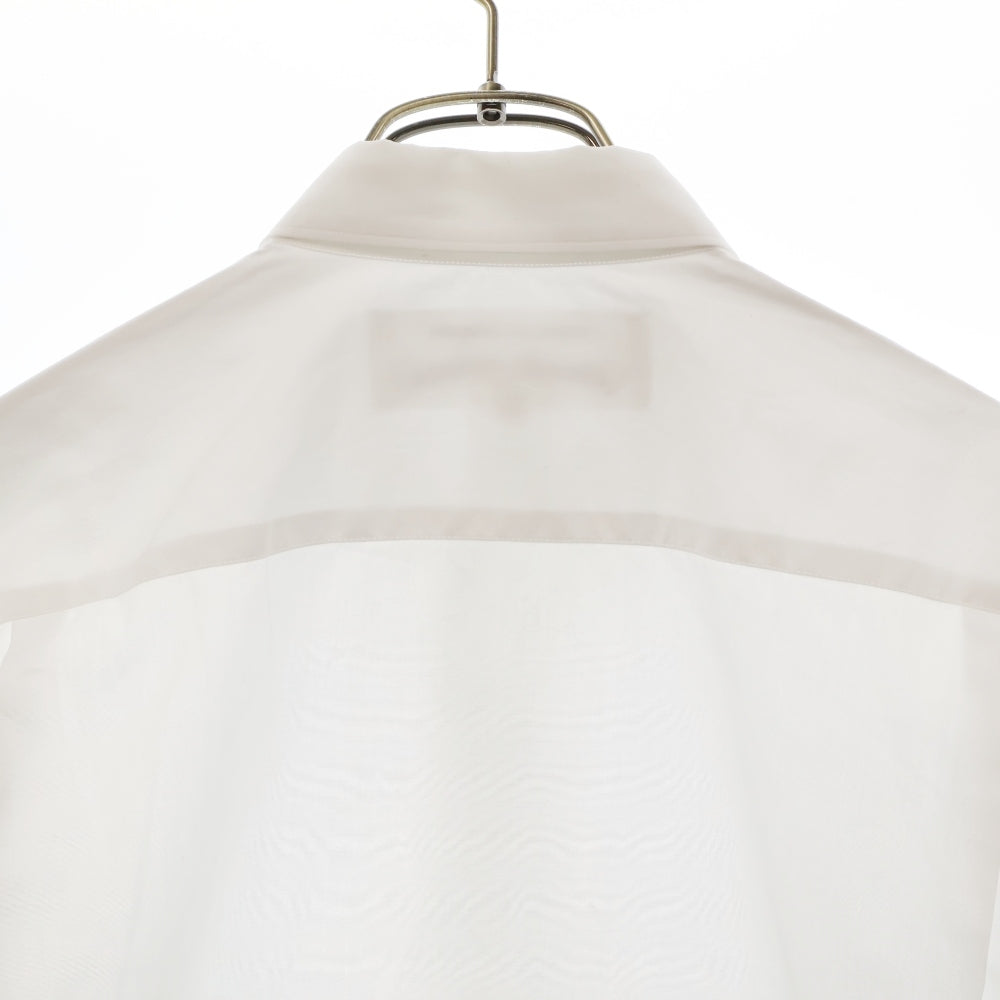 CHROME HEARTS(クロムハーツ) ×COMME des GARCONS SHIRT コムデギャルソンシャツ クロスボールボタン 長袖シャツ ホワイト ZI-B025
