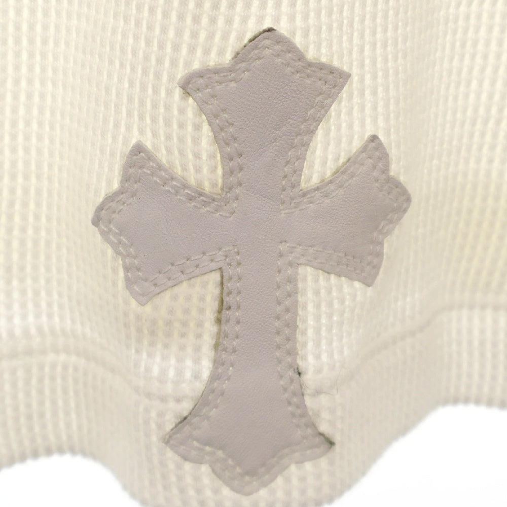 CHROME HEARTS(クロムハーツ) Y NOT クロスパッチ付き サーマル ロングスリーブTシャツ カットソー