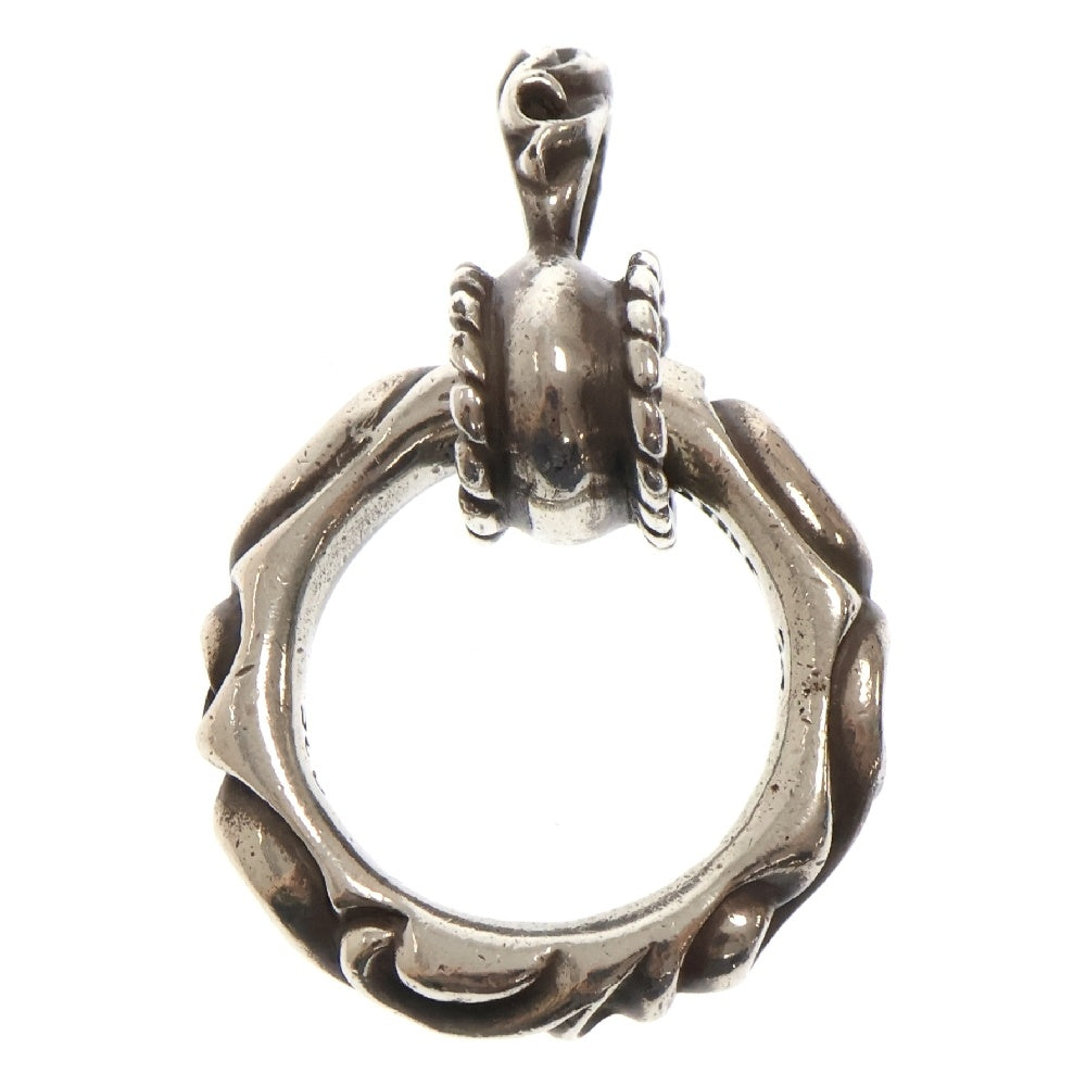 CHROME HEARTS(クロムハーツ) EYWR LOOP SCRL BAND アイウェアループ スクロールバンド ネックレストップ シルバー