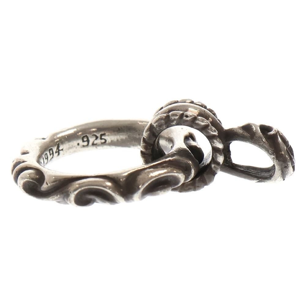 CHROME HEARTS(クロムハーツ) EYWR LOOP SCRL BAND アイウェアループ スクロールバンド ネックレストップ シルバー