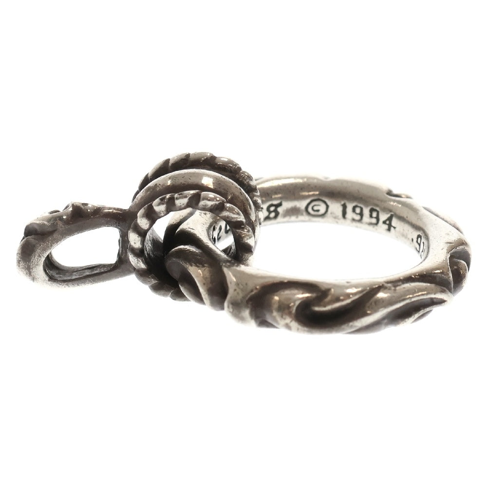 CHROME HEARTS(クロムハーツ) EYWR LOOP SCRL BAND アイウェアループ スクロールバンド ネックレストップ シルバー