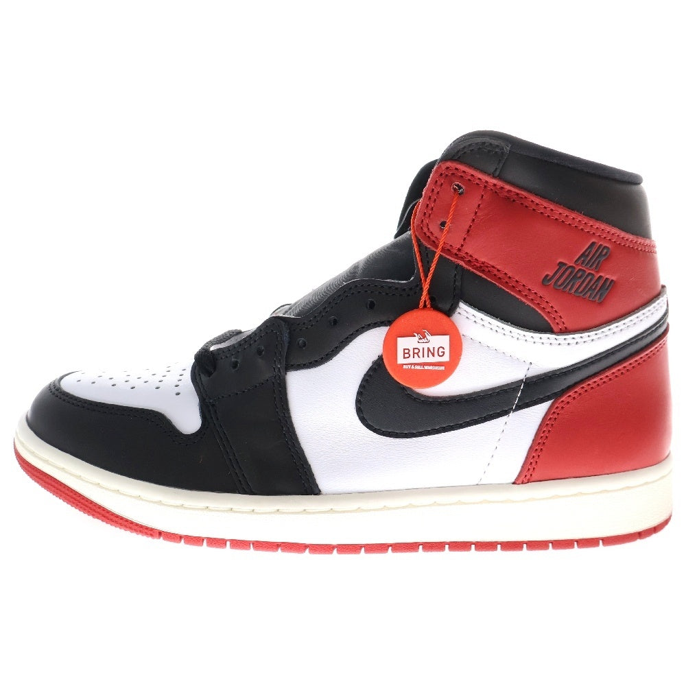 NIKE(ナイキ) AIR JORDAN 1 RETRO HIGH OG DZ5485-106 エアジョーダン1 レトロ ブラックトゥリイマジンドスニーカー シューズ ホワイト/ブラック/レッド US9.5/27.5cm