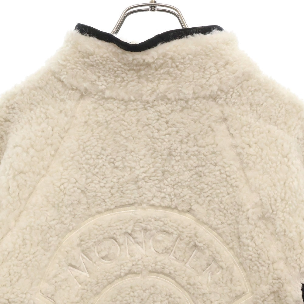 MONCLER(モンクレール) 21AW × FRAGMENT MAGLIA CARDIGAN フラグメント マグリア カーディガン ジップアップ フリースジャケット ホワイト G209U8G00001