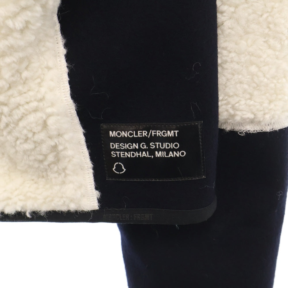 MONCLER(モンクレール) 21AW × FRAGMENT MAGLIA CARDIGAN フラグメント マグリア カーディガン ジップアップ フリースジャケット ホワイト G209U8G00001