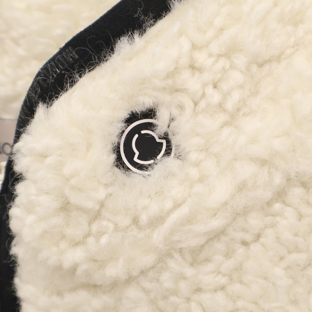 MONCLER(モンクレール) 21AW × FRAGMENT MAGLIA CARDIGAN フラグメント マグリア カーディガン ジップアップ フリースジャケット ホワイト G209U8G00001