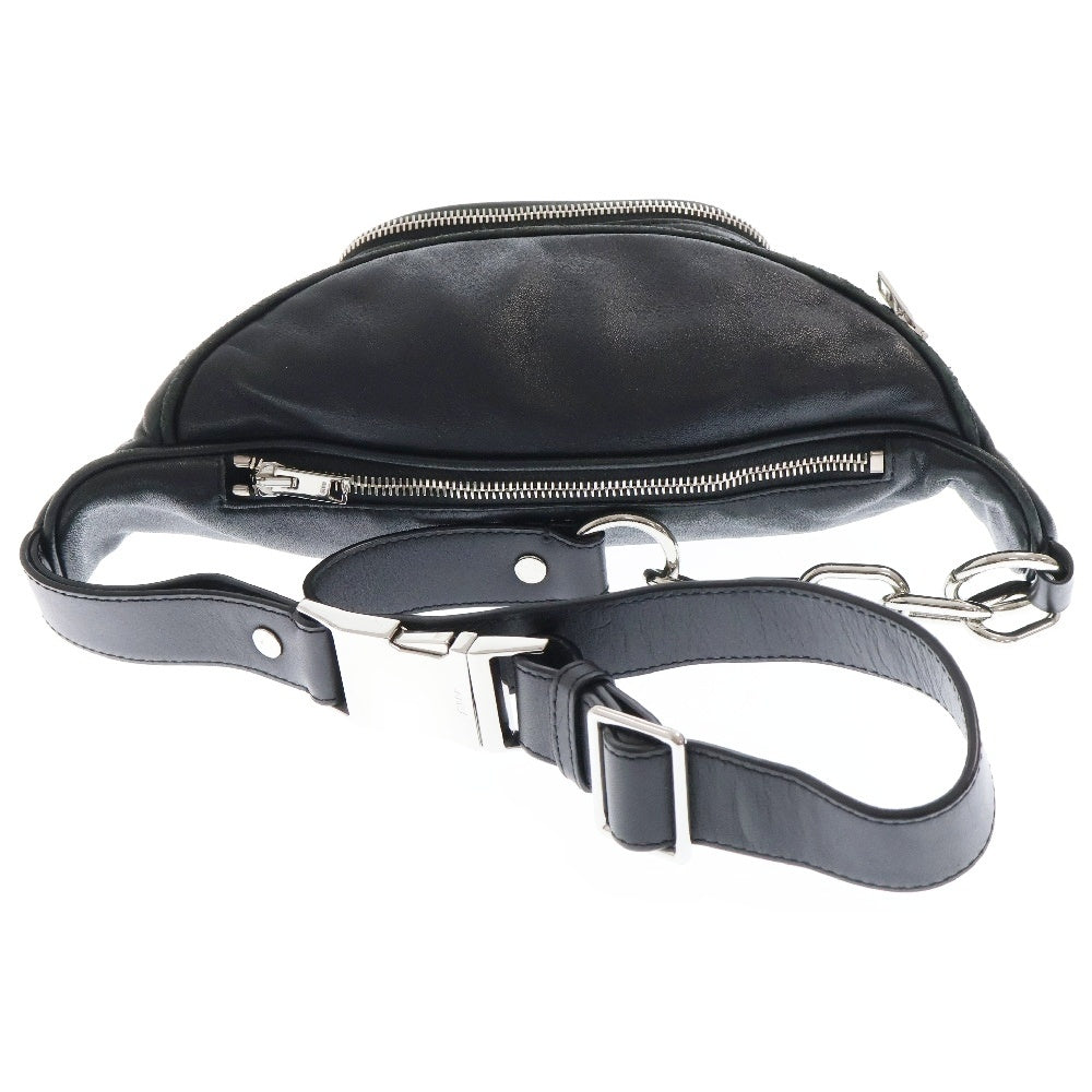ALEXANDER WANG(アレキサンダーワン) ATTICA SOFT FANNY PACK ショルダー バッグ レザー ブラック