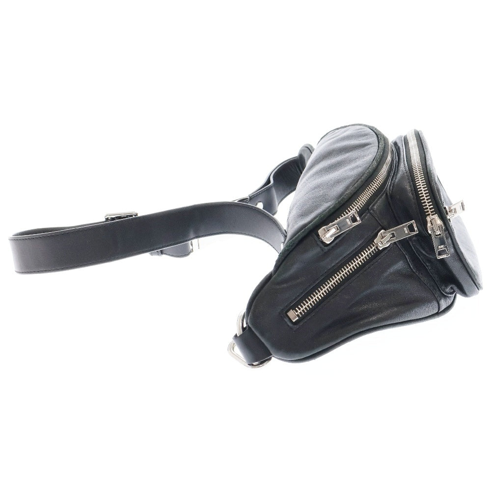 ALEXANDER WANG(アレキサンダーワン) ATTICA SOFT FANNY PACK ショルダー バッグ レザー ブラック