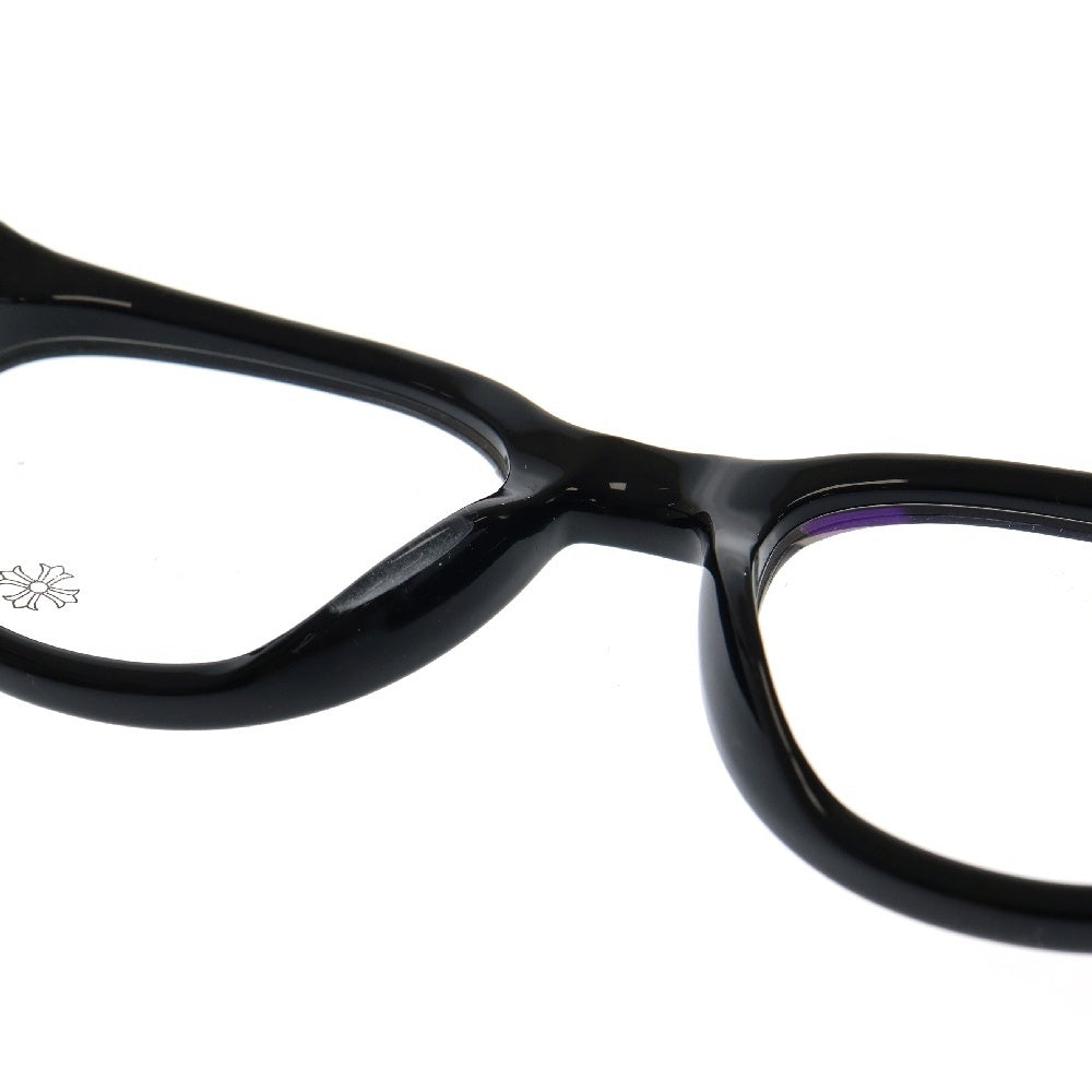 CHROME HEARTS(クロムハーツ) KAY GULLS メガネ サイドCHプラス ブラック 47□20-148