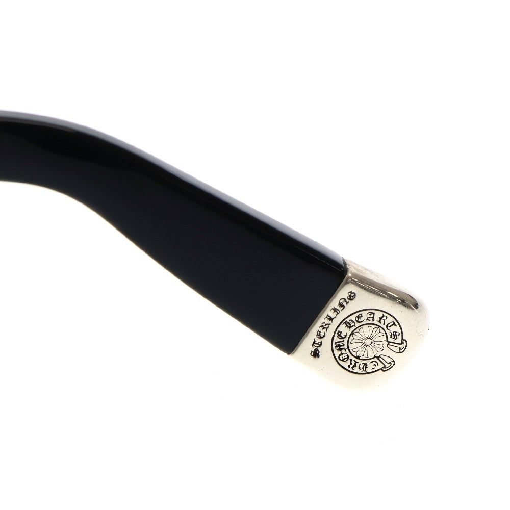 CHROME HEARTS(クロムハーツ) KAY GULLS メガネ サイドCHプラス ブラック 47□20-148