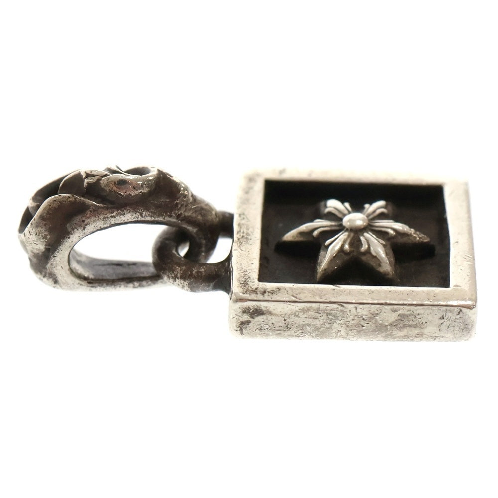 CHROME HEARTS(クロムハーツ) FRAMED STAR フレームドスター チャーム ネックレストップ シルバー