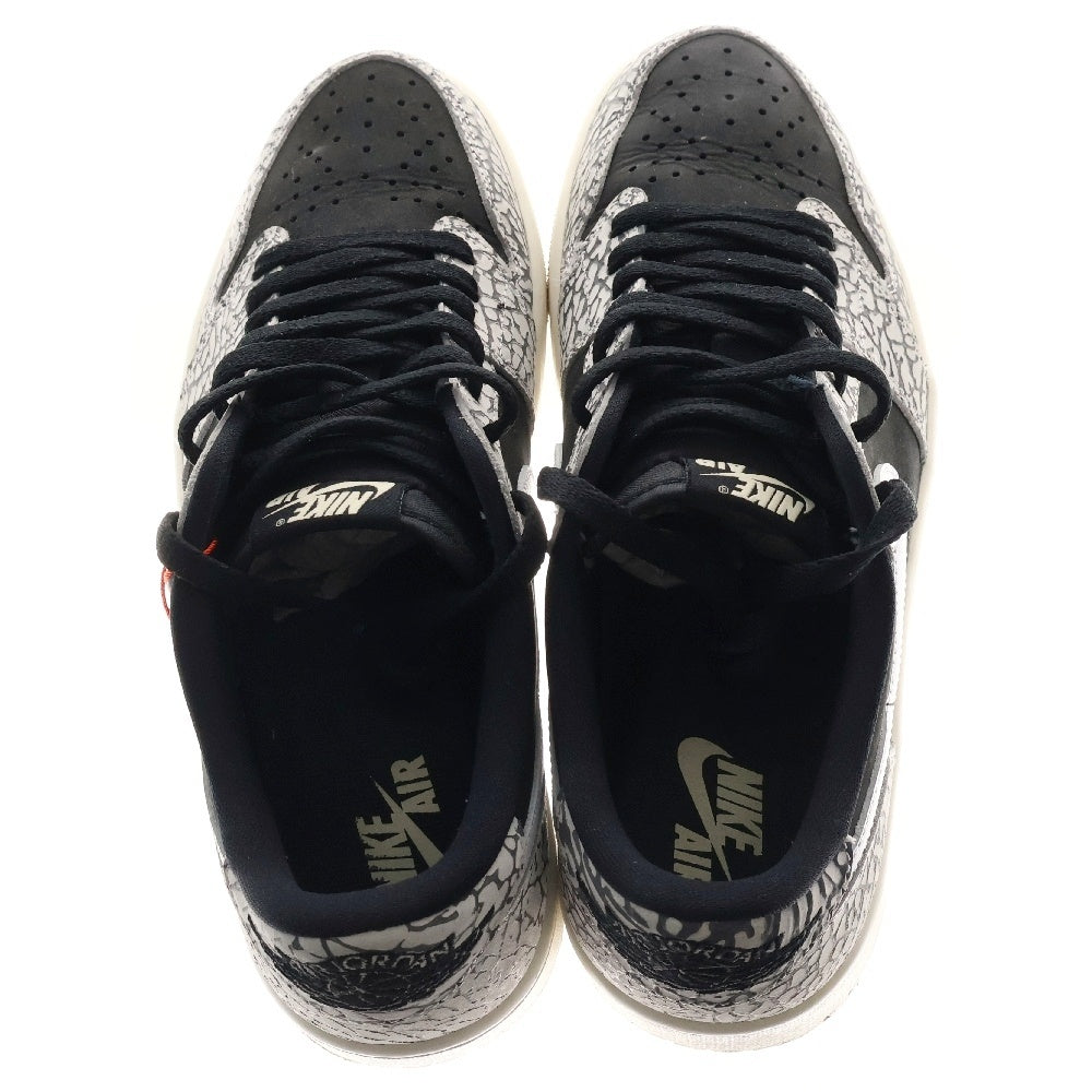 NIKE(ナイキ) AIR JORDAN 1 RETRO LOW OG BLACK CEMENT エア ジョーダン1 レトロ ブラック セメント ローカットスニーカー グレー US9.5/27.5cm CZ0790-001