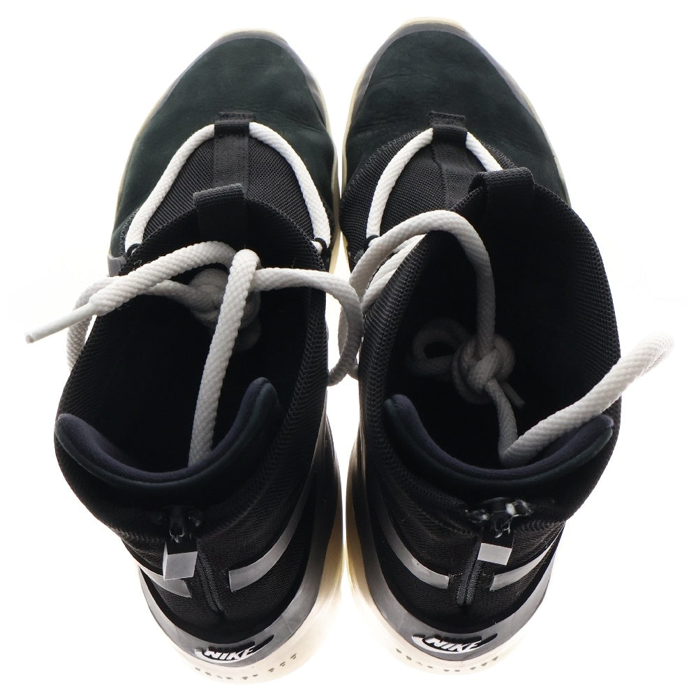 NIKE(ナイキ) ×FEAR OF GOD AIR FEAR OF GOD エアフィアオブゴッド ハイカットスニーカー ブラック/ベージュ US8/26cm AR4237-001