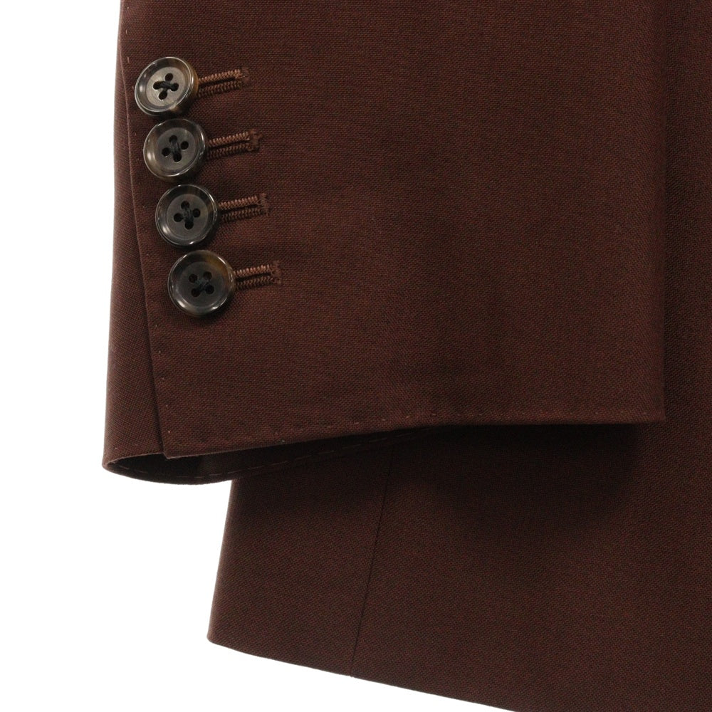 WACKO MARIA(ワコマリア) UNCONSTRUCTED DORMEUIL JACKET テーラード ジャケット ブラウン