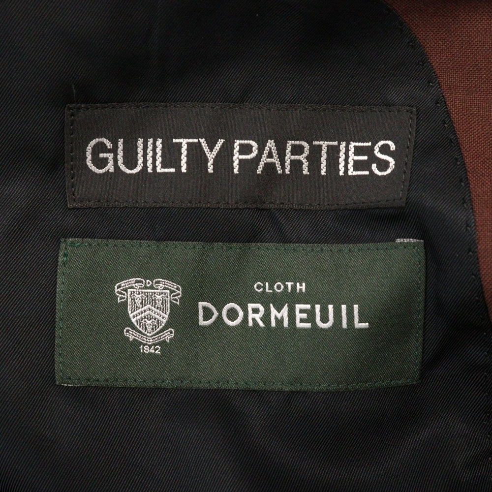 WACKO MARIA(ワコマリア) UNCONSTRUCTED DORMEUIL JACKET テーラード ジャケット ブラウン