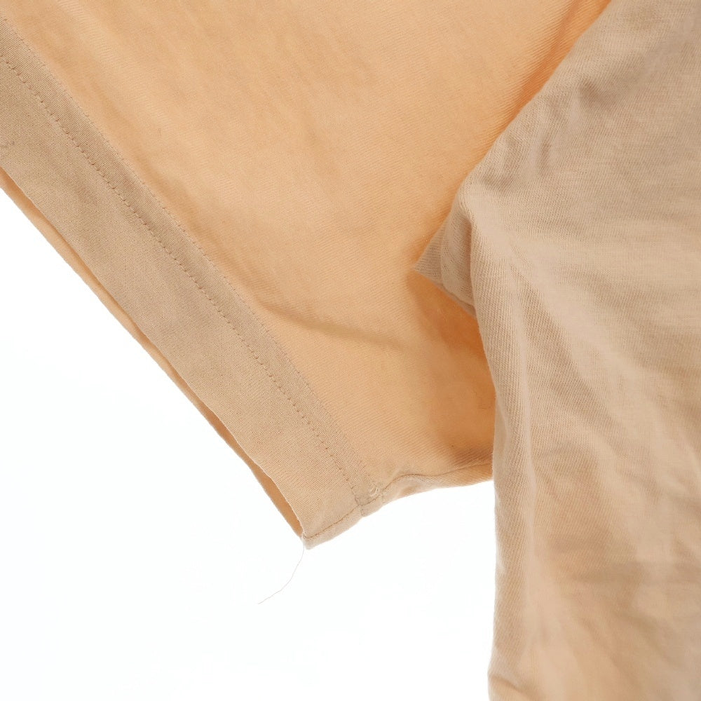 MM6 Maison Margiela(エムエムシックスメゾンマルジェラ) ナンバリング ロゴ 半袖Tシャツ カットソー S62GD0146 ベージュ